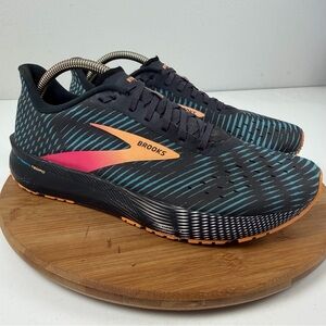 Brooks Hyperion Tempo 1 Black and Teal Road-Running Shoes